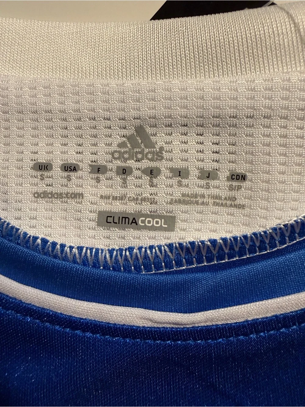 Drogba Chelsea FC Blue Samsung Home Jersey size small